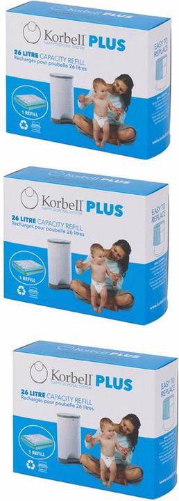 Korbell Nachfüllfolie Plus (3 x)