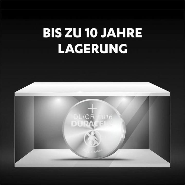 Produktbild Duracell Knopfzellen (1 Stk., CR2016, 72 mAh)