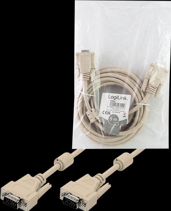 Image du produit LogiLink VGA — VGA (5 m, VGA)