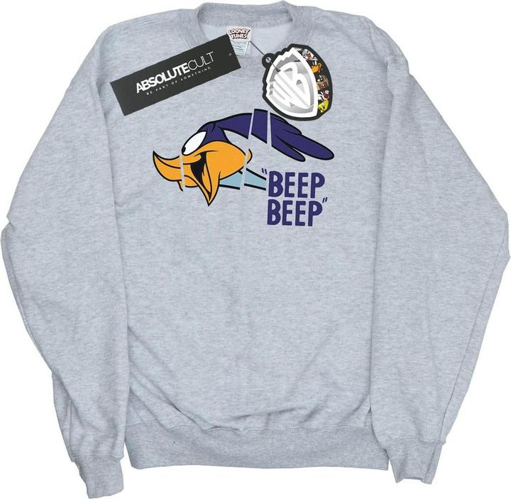 Looney Tunes Road Runner Beep Beep Sweatshirt Mädchen (140, 146)