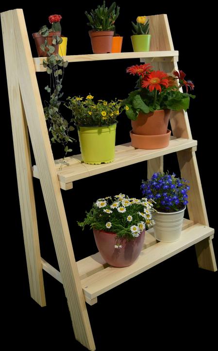 Actual product image DIY-Wood flower staircase