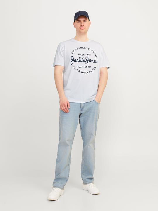Actual product image Jack & Jones Jjforest Tee Ss Crew Neck 5pk Mp Pls (3XL)