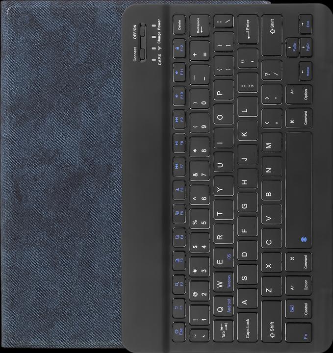 Actual product image Cazy Keyboard Case Compatible with iPad Mini 2022 (6th Gen) - Protective Case with Magnetic Detachable (Eng. Int., iPad mini 6)