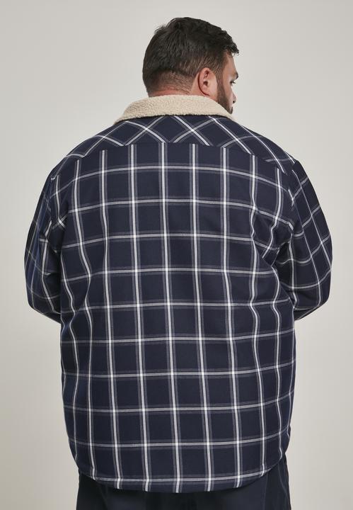 Actual product image Urban Classics Sherpa Lined Shirt Jacket (XXL)