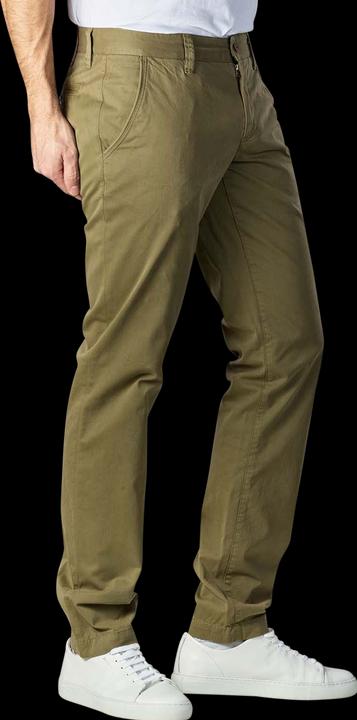 Actual product image Alberto Lou Pants Slim Compact Cotton green (W30/L34)