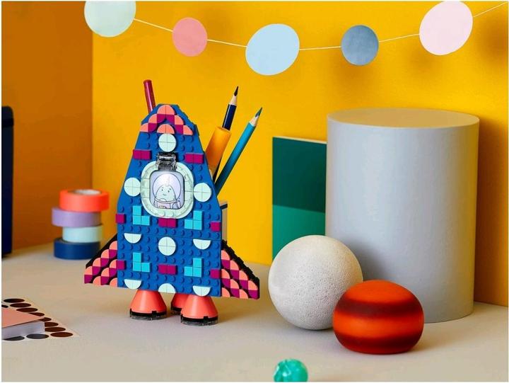 Produktbild LEGO Raketen Stiftehalter (41936, LEGO Dots)