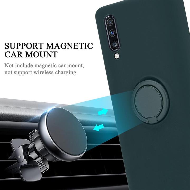 Image du produit Cadorabo Coque TPU Liquid Ring Silicone Case (Samsung Galaxy A70, Samsung Galaxy A70S)