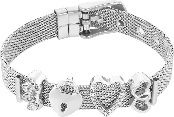 Immagine prodotto Heideman Bracciale a rete lucidato (100% acciaio inossidabile)