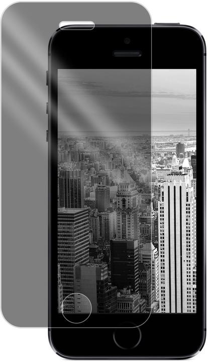 Productafbeelding Mobiparts Privacy Glass Apple iPhone 5/5S/SE/5C (1 Stuk, Apple iPhone 5s, Apple iPhone SE, Apple iPhone 5, Apple iPhone 5c)