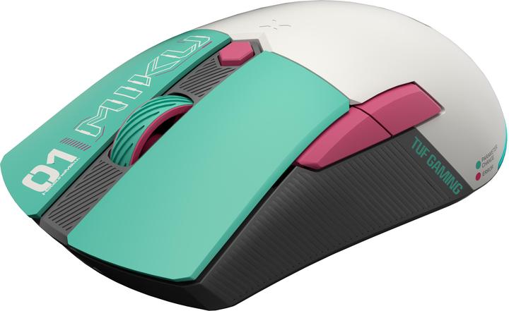 Actual product image ASUS TUF Gaming Mini Wireless Mouse Hatsune Miku Edition (Cable)