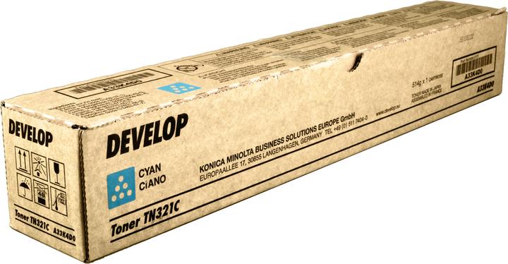 Actual product image Develop Cyan - compatible - toner cartridge - for ineo+ 224, 284, 364 (C)