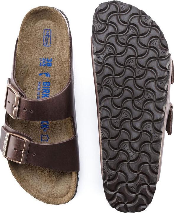 Actual product image Birkenstock Arizona SFB oiled nubuck leather normal (43)