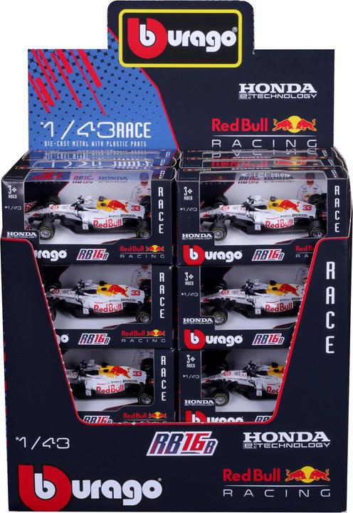 Actual product image Burago Red Bull Max