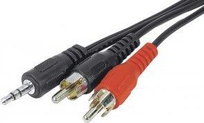 Image du produit Générique Câble Audio Jack 3.5 / 2 RCA 10m (10 m)