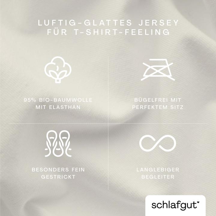 Produktbild schlafgut Knitted Jersey (Duvetbezug, 140 x 200 cm)