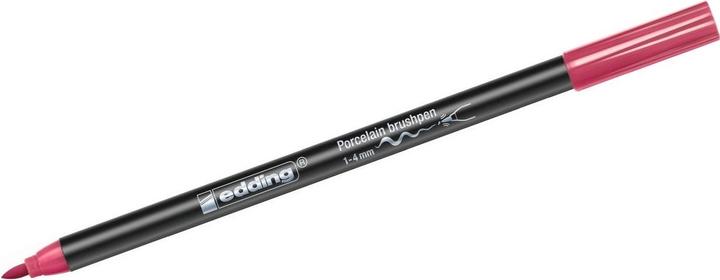 Actual product image Edding Porcelain colouring pen Brushpen (Crimson, 4 mm, 1 x)