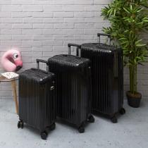 Immagine prodotto Jet Lag valigia londra nera x3 40l 65l 100l (100 l, L (90 - 115l))