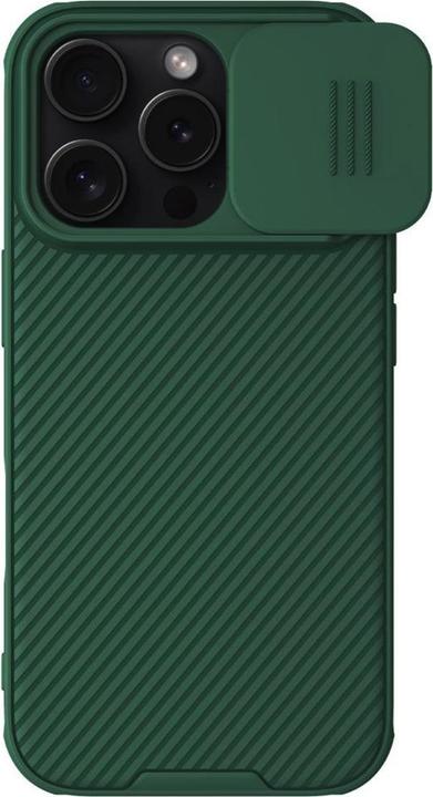 Immagine prodotto Nillkin CamShield PRO Custodia rigida magnetica per Apple iPhone 16 Pro Verde scuro (Apple iPhone 16 Pro)