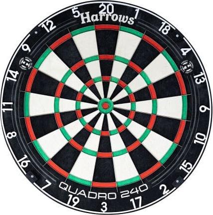 Harrows Quadro 240 dartboard