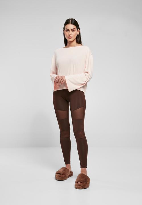 Immagine prodotto Urban Classics Donna Manica lunga corta in Modal con scollo a bateau (S)