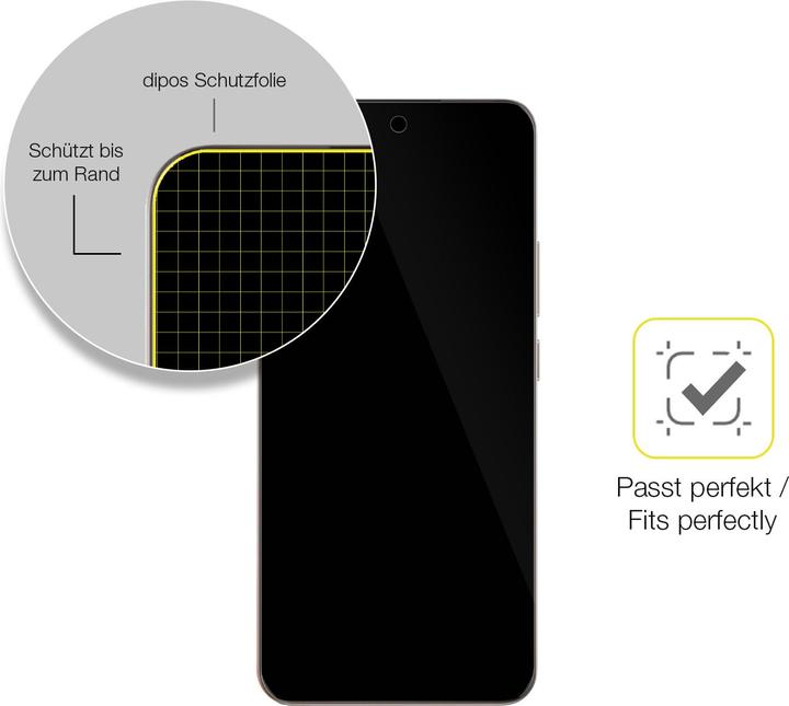 Immagine prodotto Dipos 3D Full-Cover Pellicola Protettiva (1 Pezzo/i, Oppo Reno12)