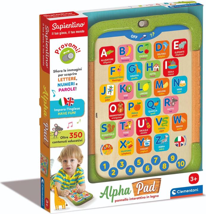 Immagine prodotto Clementoni Alpha Pad (Italiano, Inglese)