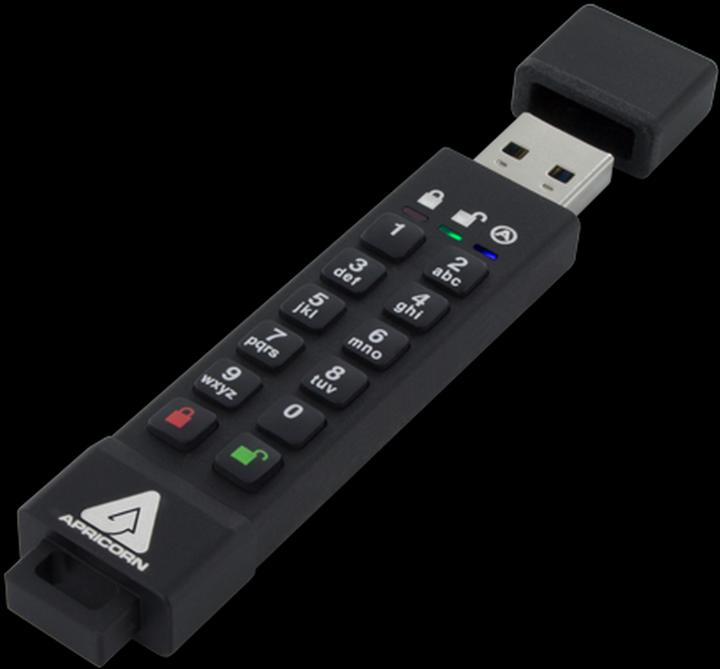 Actual product image Apricorn SecureKey 3Z (64 GB, USB-A)