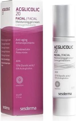 Actual product image Sesderma ACGLICOLIC 20 GEL CREAM 50ML (50 ml, Face gel)