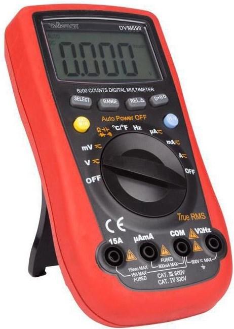 Actual product image Velleman DVM898 (CAT IV 300V, CAT III 600V)