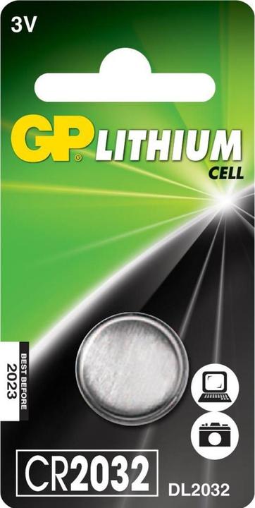 Produktbild GP Batteries Lithium Cell (1 Stk., CR2032, 240 mAh)