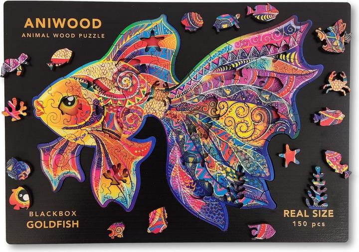 Actual product image Aniwood Goldfish (150 pieces)