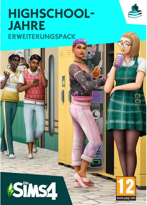 Produktbild EA Games Die Sims 4 High School Years (Code in a Box) (PC, DE, FR, IT)