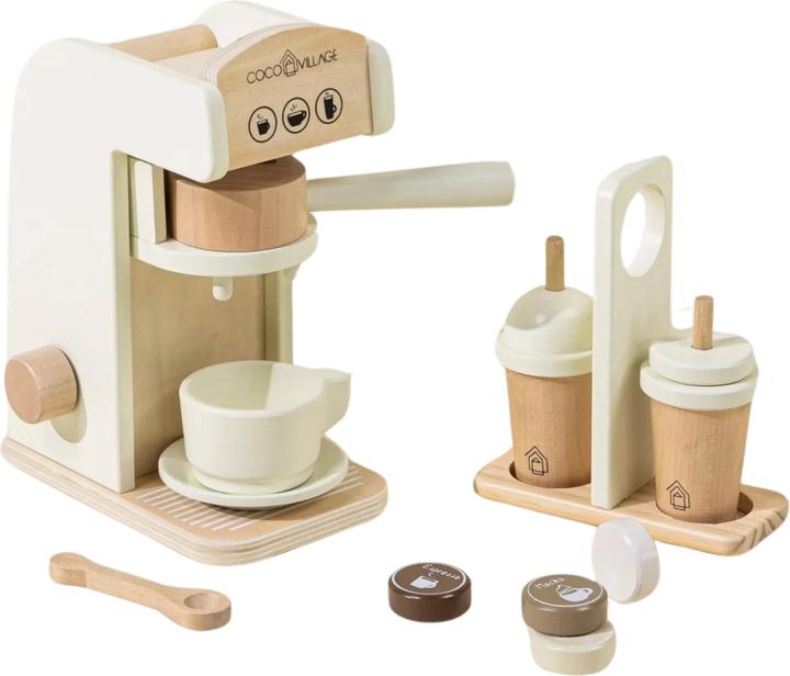 Actual product image Coco Village Coffee machine set made of foam