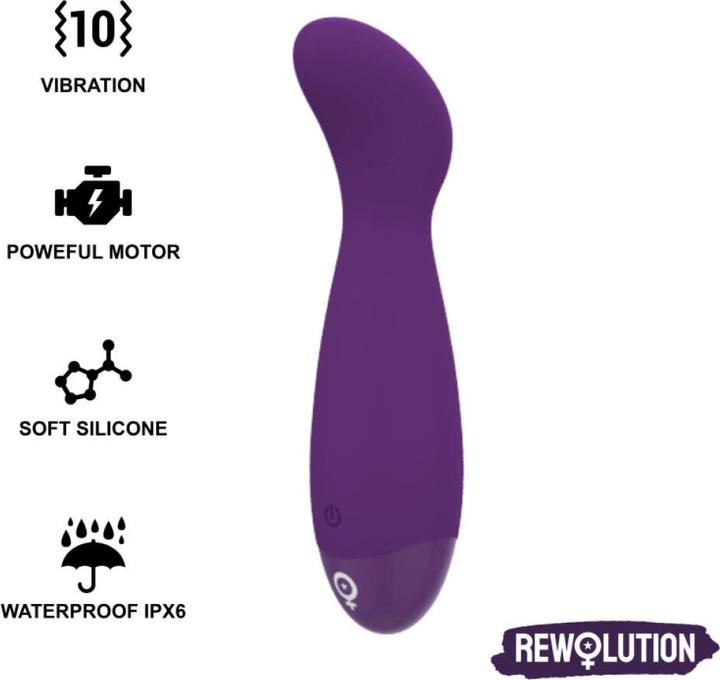 Actual product image Rewolution Rewopulse Flexible Vibrator Stimulator Point G.