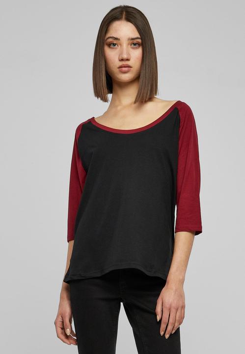 Image du produit Urban Classics Ladies 3/4 Contrast Raglan Tee (S)