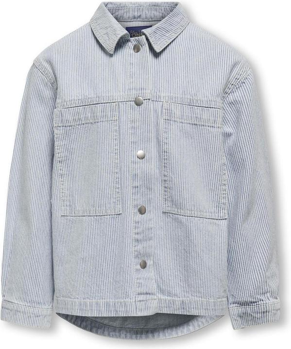 Immagine prodotto Only Polsini con colletto a scomparsa e giacca con bottoni in denim (152)
