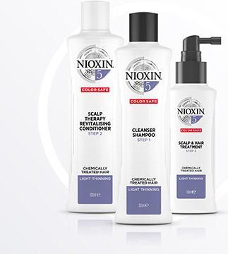 Actual product image Nioxin Starter Set 5, 2x/1x50ml (350 ml, Liquid shampoo)