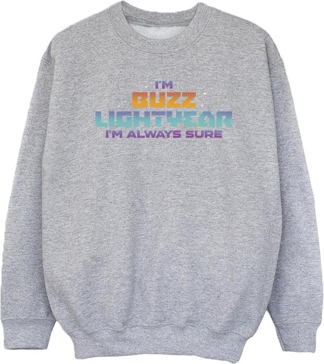 Disney Lightyear Always Sure Text Sweatshirt Mädchen (140, 146)