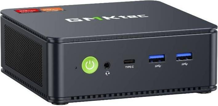 Immagine prodotto GMKtec MINI PC K6 Ryzen 7 7840HS RAM + SSD Nero (AMD Ryzen 7 7840HS, 32 GB, 1000 GB, Radeon 780M)