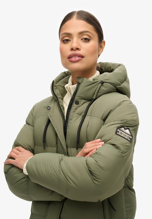 Actual product image Superdry Ripstop Longline Puffer Jacket (14)