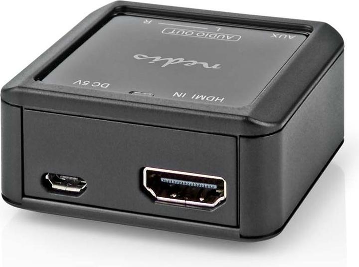 Image du produit Nedis Convertisseur audio numérique | 1 voie | Connecteurs - Entrée : HDMI™ Input | Connecteurs - Output :
