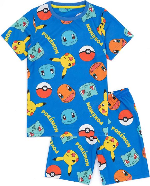 Produktbild Pokémon Schlafanzug mit Shorts (2erPack) (128)