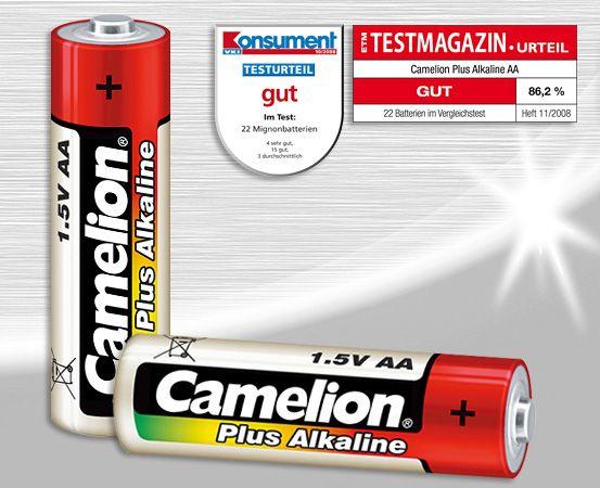Actual product image Camelion Plus Alkaline LR6 AA 10 pieces (10 pcs., AA, 2700 mAh)