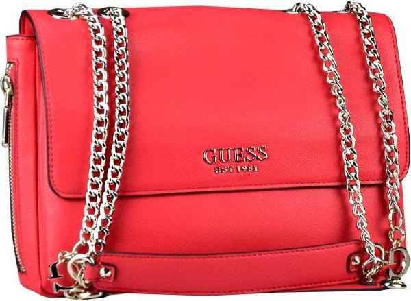 Produktbild Guess Naya, Textile Crossbody Bag, Red, For Women