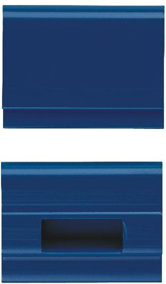 Produktbild Elba Farbreiter, aus PVC, zum Aufstecken, dunkelblau für Hängeregistratur vertic 1, Masse: (B)20 x (T)5 x