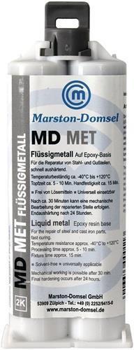 Image du produit Marston-Domsel Métal liquide époxy bi-composant MD MET 60 g Cartouche double MARSTON (60 g)