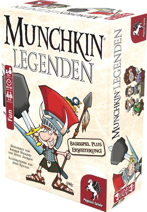 Image du produit Pegasus Légendes de Munchkin (Allemand)