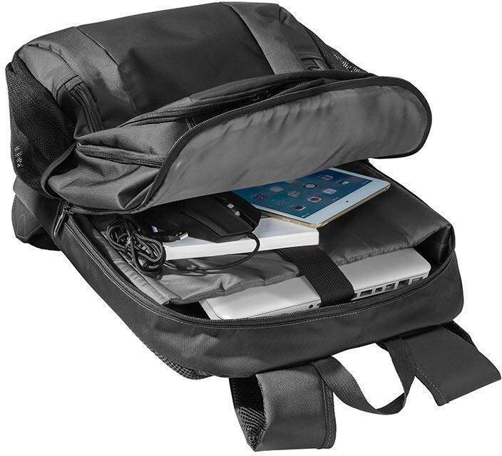 Image du produit Pedea Sac à dos "First One" 17.3" (43,9cm), noir/gris