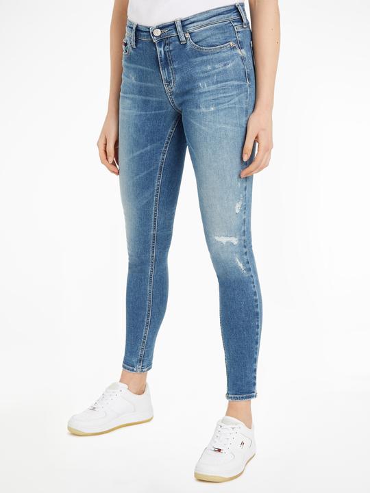Actual product image Tommy Hilfiger Tommy Jeans Nora Mid Rise Skinny Denim Medium (W25/L30)