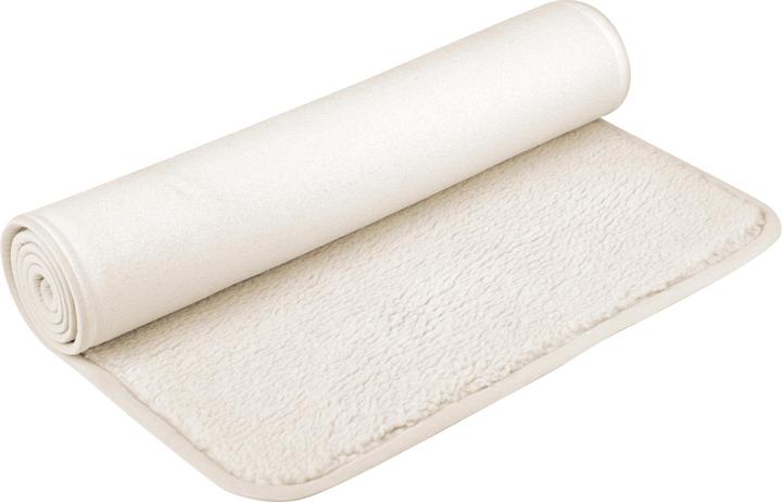 Produktbild Yogistar Yogamatte Natur Schurwolle Umsäumt (15 mm)